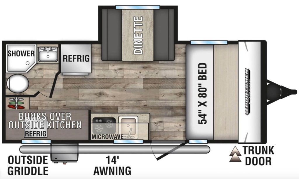 2023 Sportsman Floor Plan