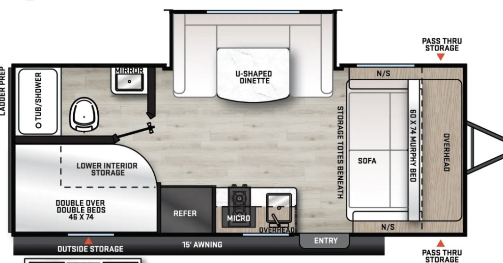 2023 Coachman Floor Plan