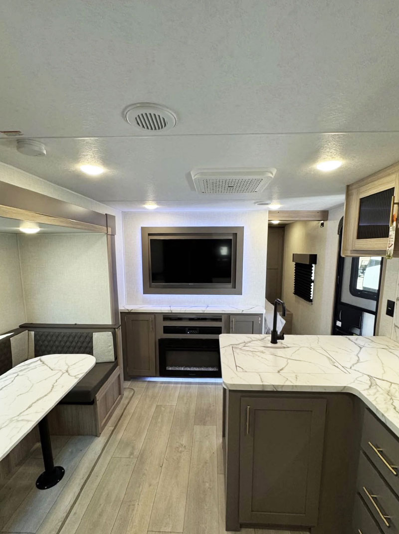 241BHHS Travel Trailer - Interior