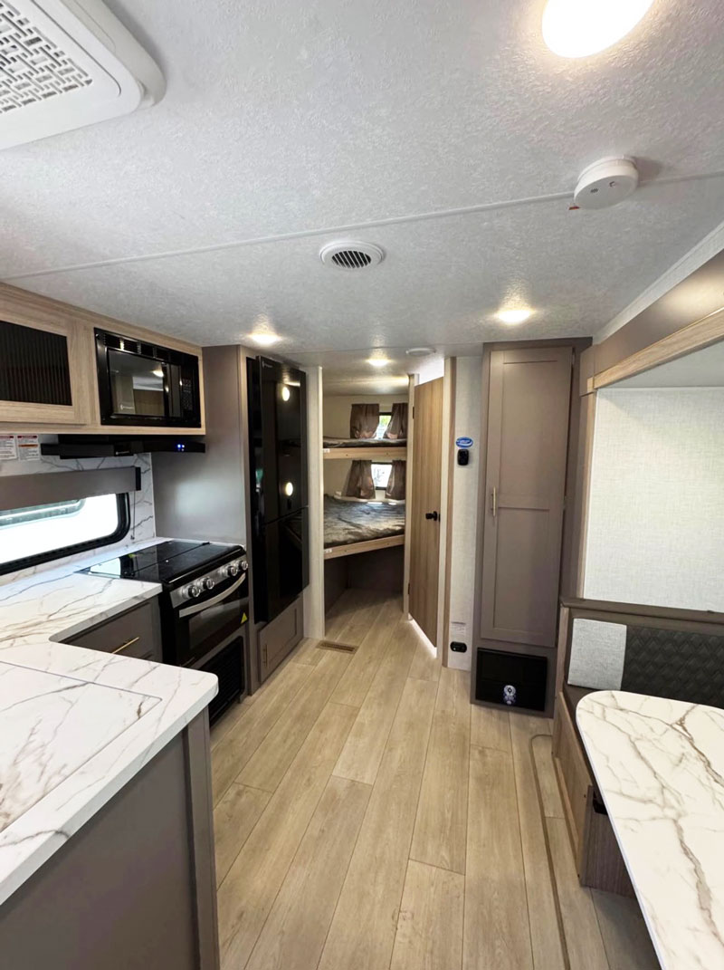 241BHHS Travel Trailer - Interior