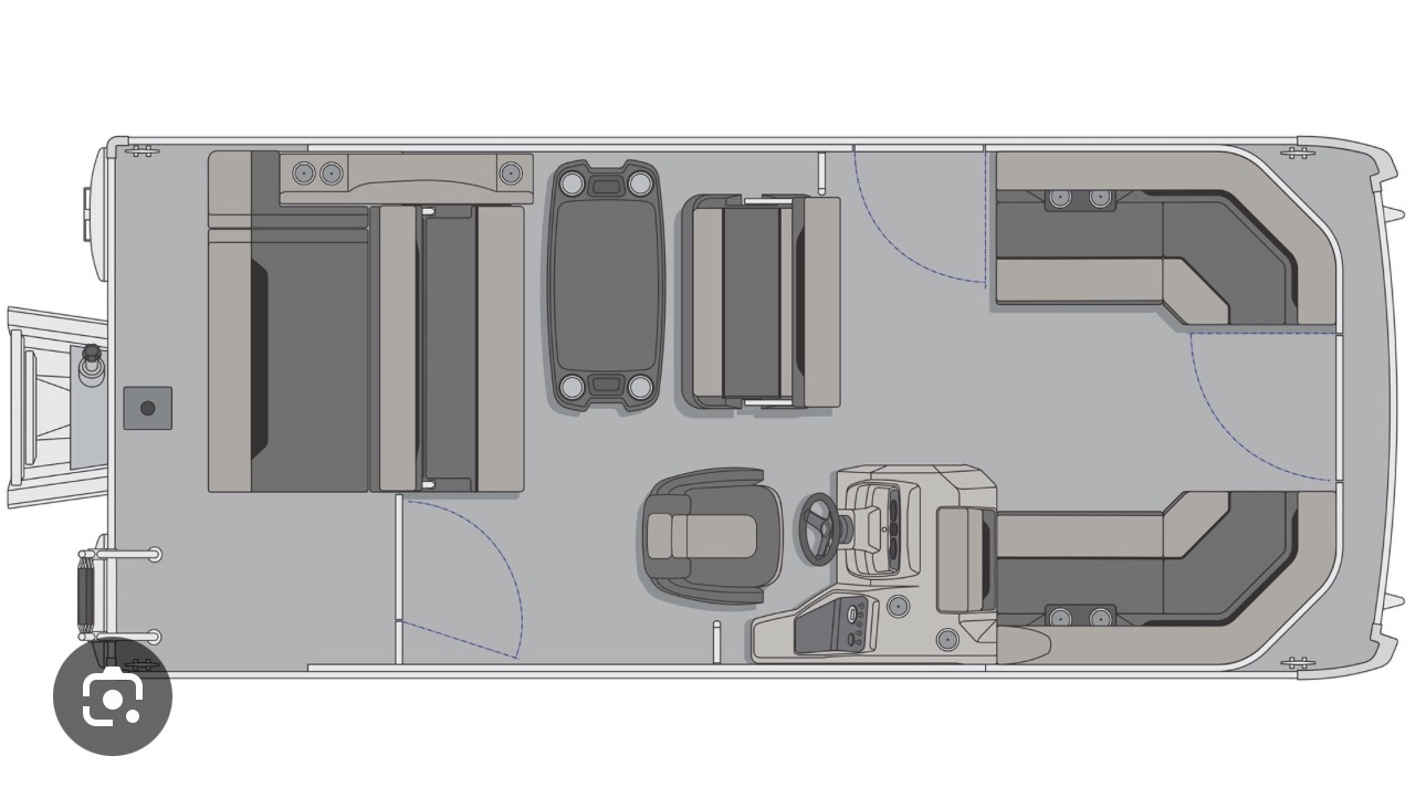 Pontoon Boat Floor Plan